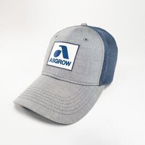 Asgrow Mesh Trucker Snapback 6 Panel Snapback Baseball Cap Hat K-Products